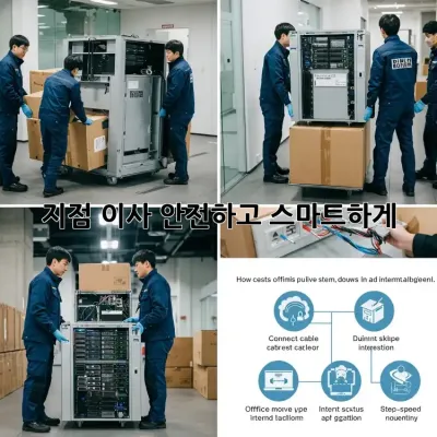 지점 이사, 안전하고 스마트하게!